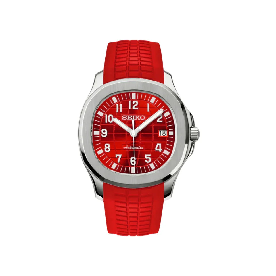 Seiko Mod Aquanaut Red Dial