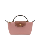 Longchamp Le Pliage Original Pouch with handle Pink Tea - Recycled canvas
