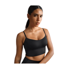 Nike X Skims Matte Women's Cami Longline Bra Obsidian