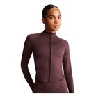 Nike X Skims Matte Women's Mock-Neck Full-Zip Jacket CURRANT