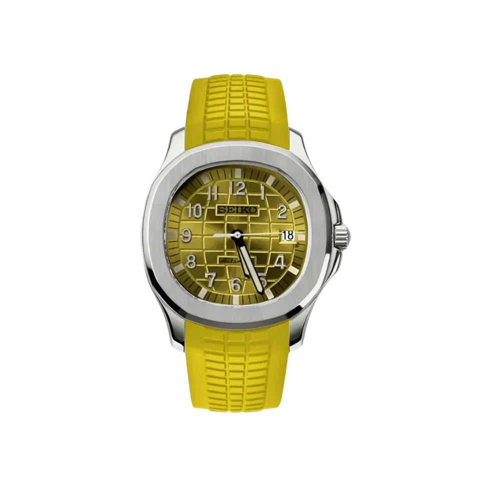 Seiko Mod Aquanaut Yellow Dial