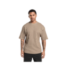 Gymshark Waffle Oversized T-Shirt Lifestyle Brown