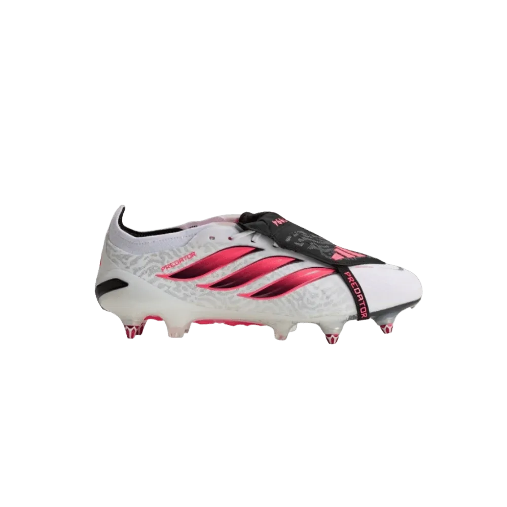 Adidas Predator Elite Fold-Over Tongue Soft Ground Soccer Cleats Cloud White