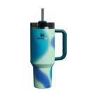 Stanley Quencher H2.0 FlowState Tumbler Coastal Teal Motion