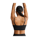 Nike X Skims Matte Women's Cami Longline Bra Obsidian