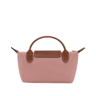 Longchamp Le Pliage Original Pouch with handle Pink Tea - Recycled canvas