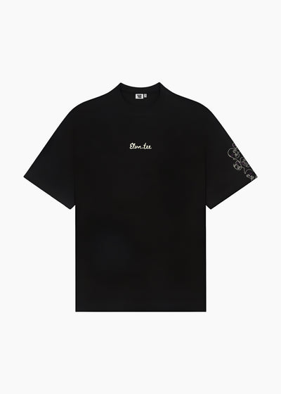 BLACK ‘VOID FACES’ .TEE