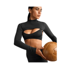 Nike X Skims Matte Women's Micro-Scoop Bra Obsidian