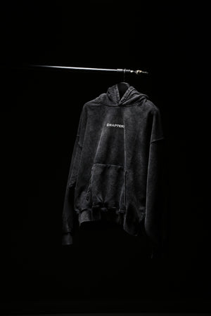Acid Wash Grey Hoodie