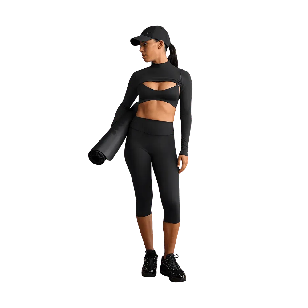 Nike X Skims Matte Women's Micro-Scoop Bra Obsidian