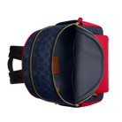 Coach Court Backpack In Signature Canvas Denim Red