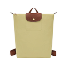 Longchamp Le Pliage Original M Backpack Pistachio - Recycled canvas