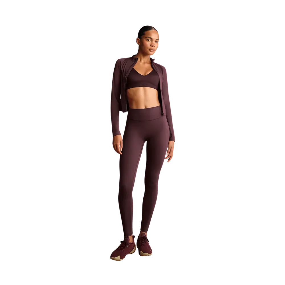 Nike X Skims Matte Women's Mock-Neck Full-Zip Jacket CURRANT