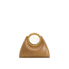 JW PEI Amiya Leaf Handle Sculpture Bag - Brown