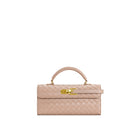 JW PEI Keyla Weave Texture Top Handle Bag - Pink