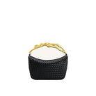 JW PEI Jenny Woven Human-shaped Handle Handbag - Black