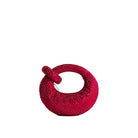 JW PEI Abacus Artificial Crystal Mini Top Handle Bag - Red