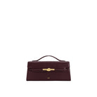 JW PEI Lena Metal Rope Knot Top Handle Bag - Deep Claret