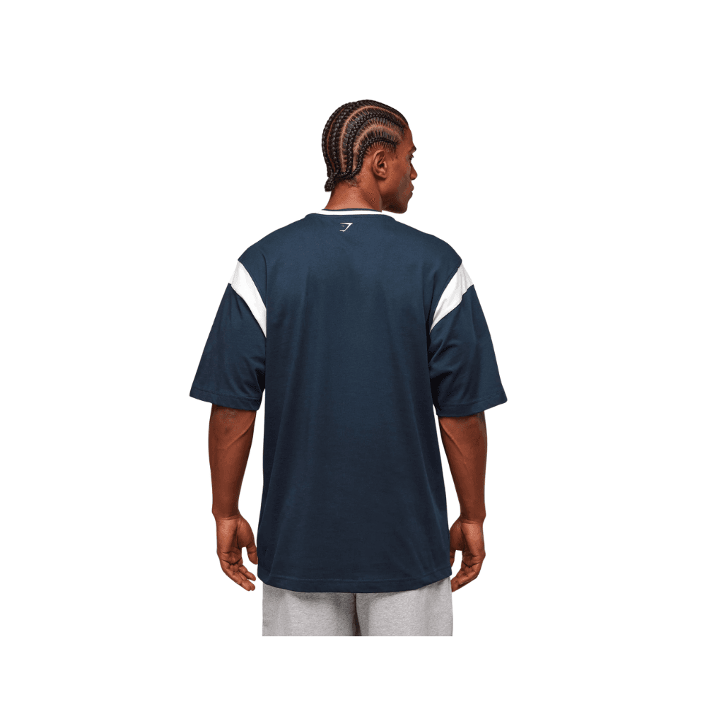 GymShark GSLC Oversized T-Shirt Navy
