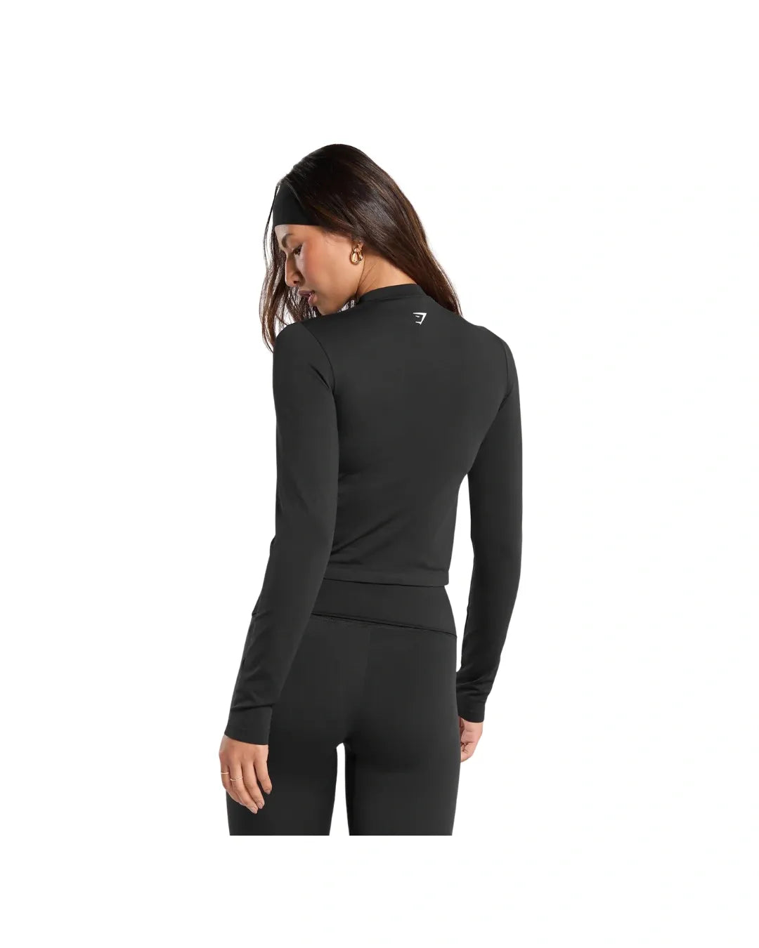 Gymshark Everyday Seamless Zip Tracktop Black