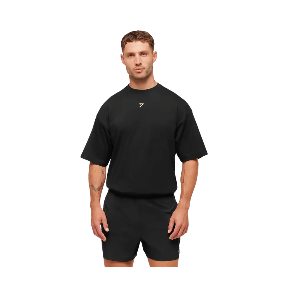 Gymshark GSCC T-Shirt Oversized Fit Black