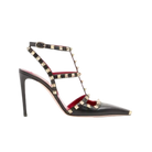 Valentino Rockstud Kidskin Pumps 100mm Black