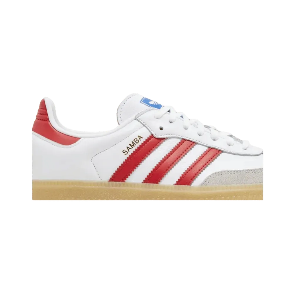 Samba OG J 'White Collegiate Red Gum'
