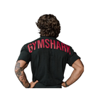 Gymshark Power T-Shirt Oversized Fit Black/Conditioning Red
