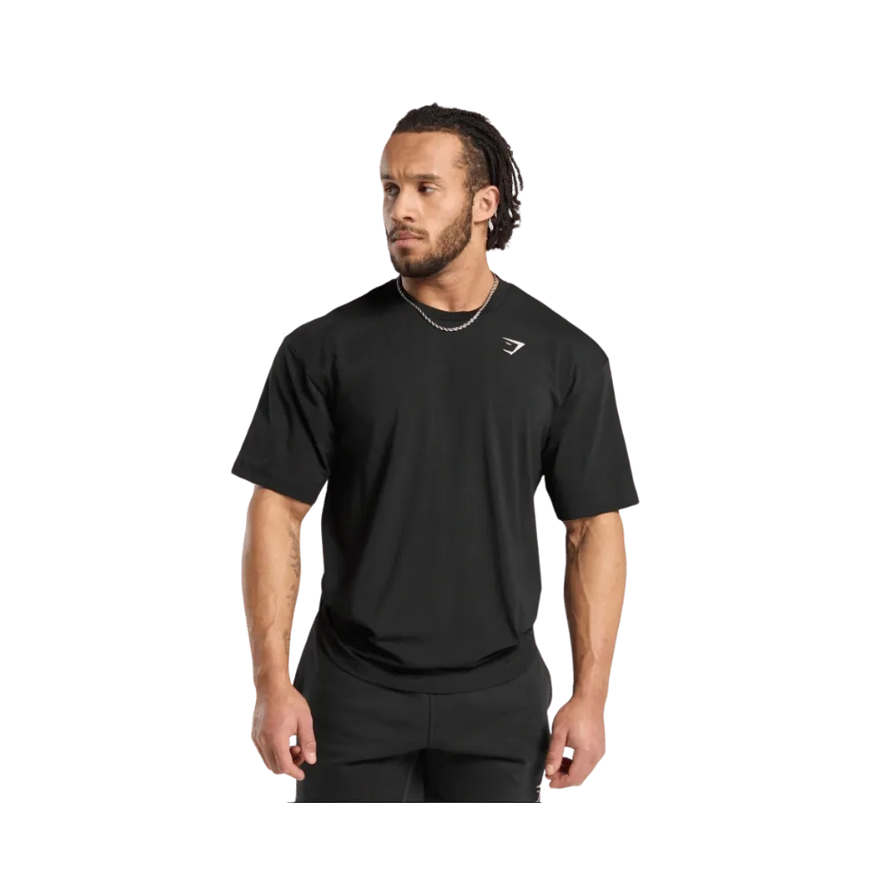 Gymshark Heavy Duty Apparel T-Shirt Oversized Fit Black