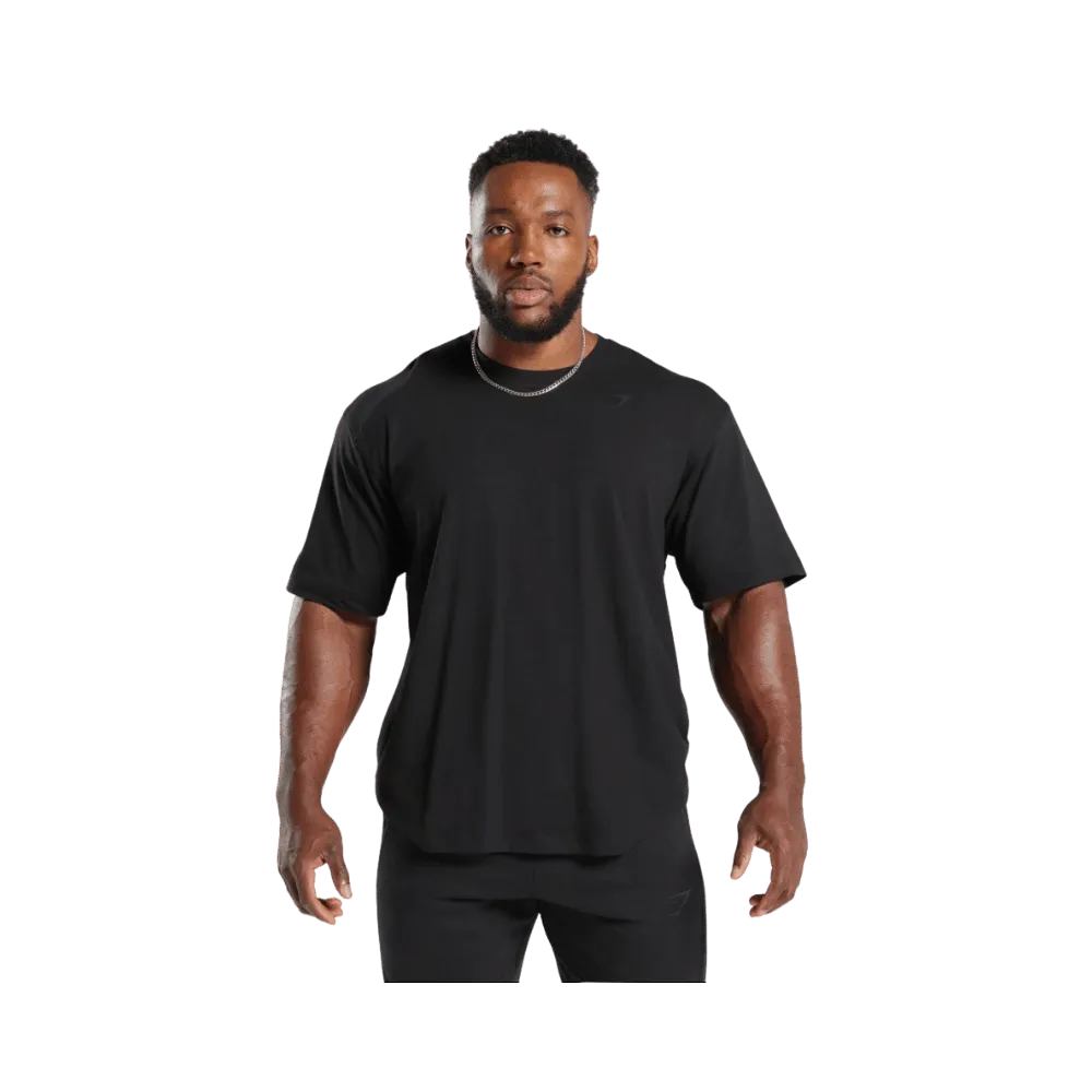 Gymshark Power T-Shirt Oversized Fit Black