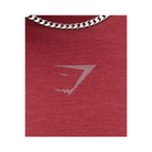 Gymshark Power T-Shirt Oversized Fit Sets Red