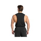 Gymshark Prime Drop Arm Tank Slim Fit Black/Vivid Red