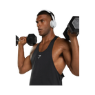 Gymshark React Stringer Slim Fit Black