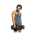 Gymshark Heritage Washed Stringer Titanium Blue