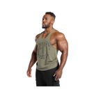 Gymshark Legacy Stringer Slim Fit Base Green