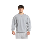 Gymshark Heritage Washed Crew Oversized Fit Denim Grey