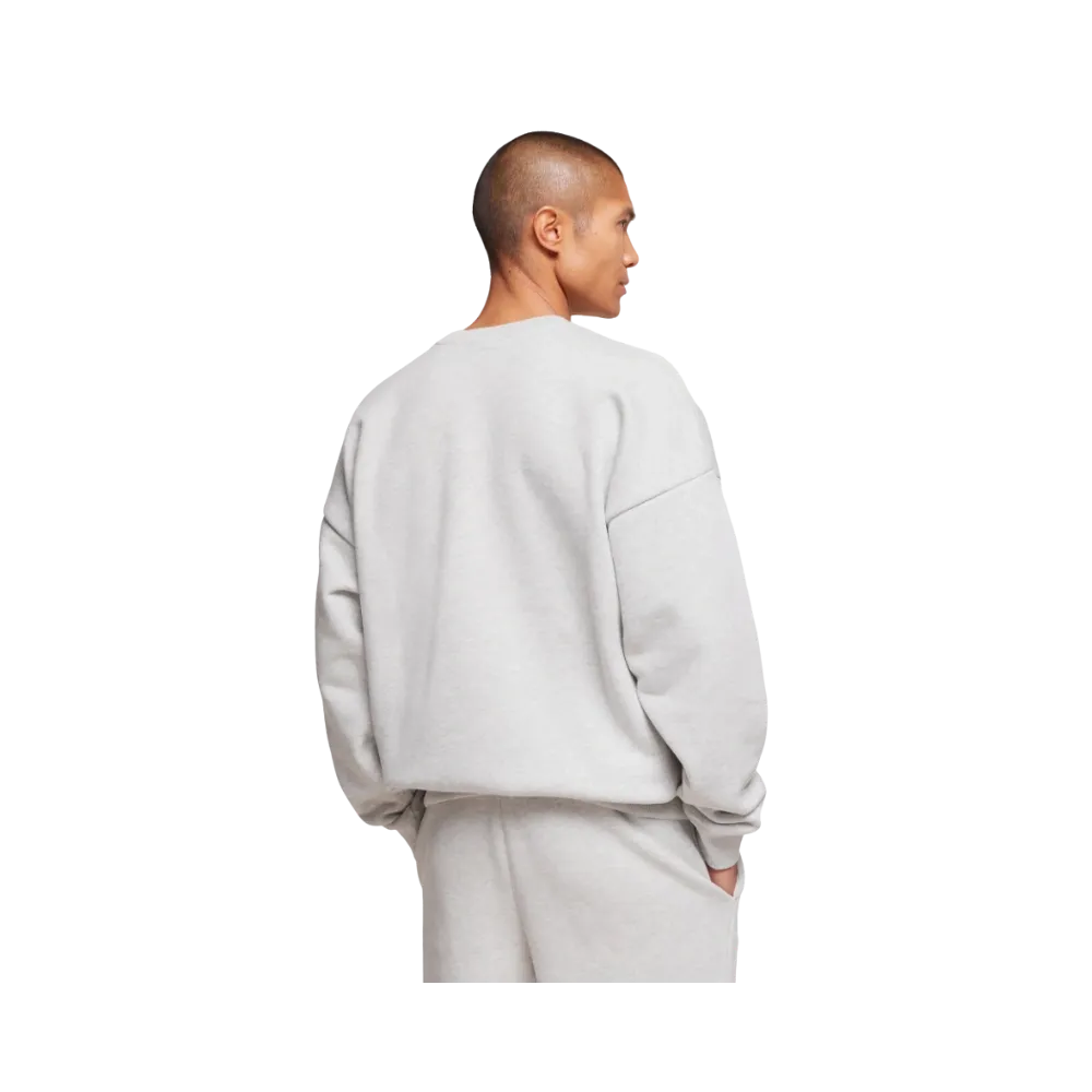 Gymshark Phys Ed Crew Oversized Fit Light Grey Marl