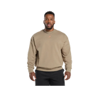 Gymshark Trophy Graphic Crew Oversized Fit Cement Brown