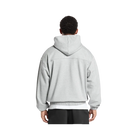 Gymshark Rest Day Essentials Hoodie Oversized Fit Light Grey Core Marl
