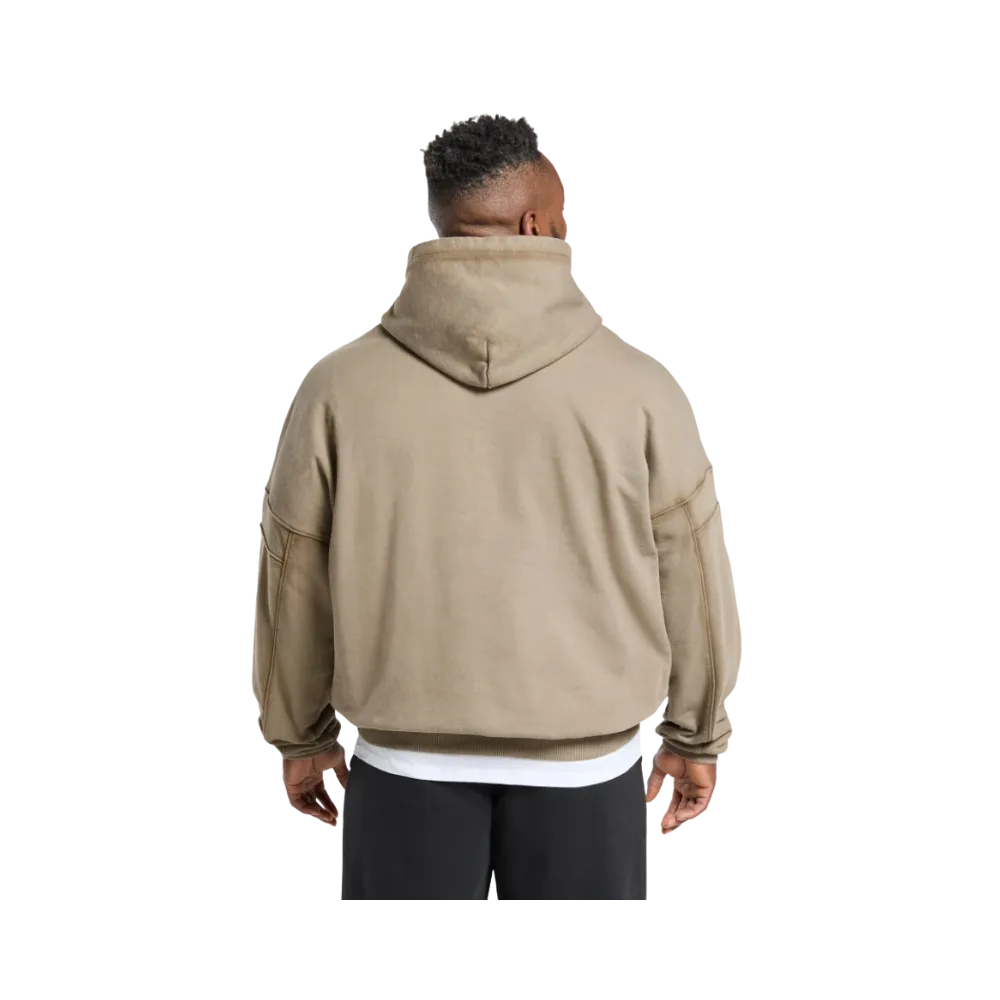 Gymshark Heavyweight Hoodie Oversized Lifestyle Brown