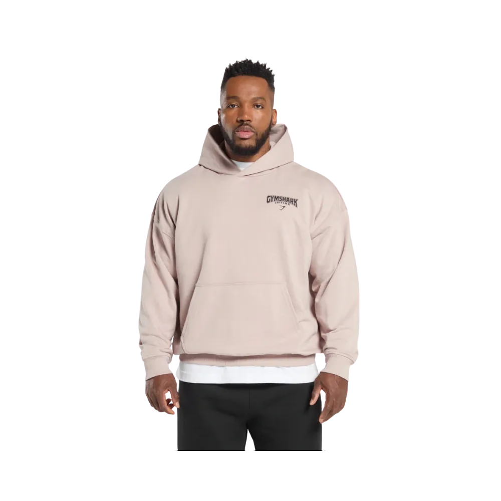 Gymshark Committed to the Craft Hoodie Oversized Fit Muted Pink