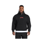 Gymshark Metal Lifting Graphic Hoodie Oversized Fit Black