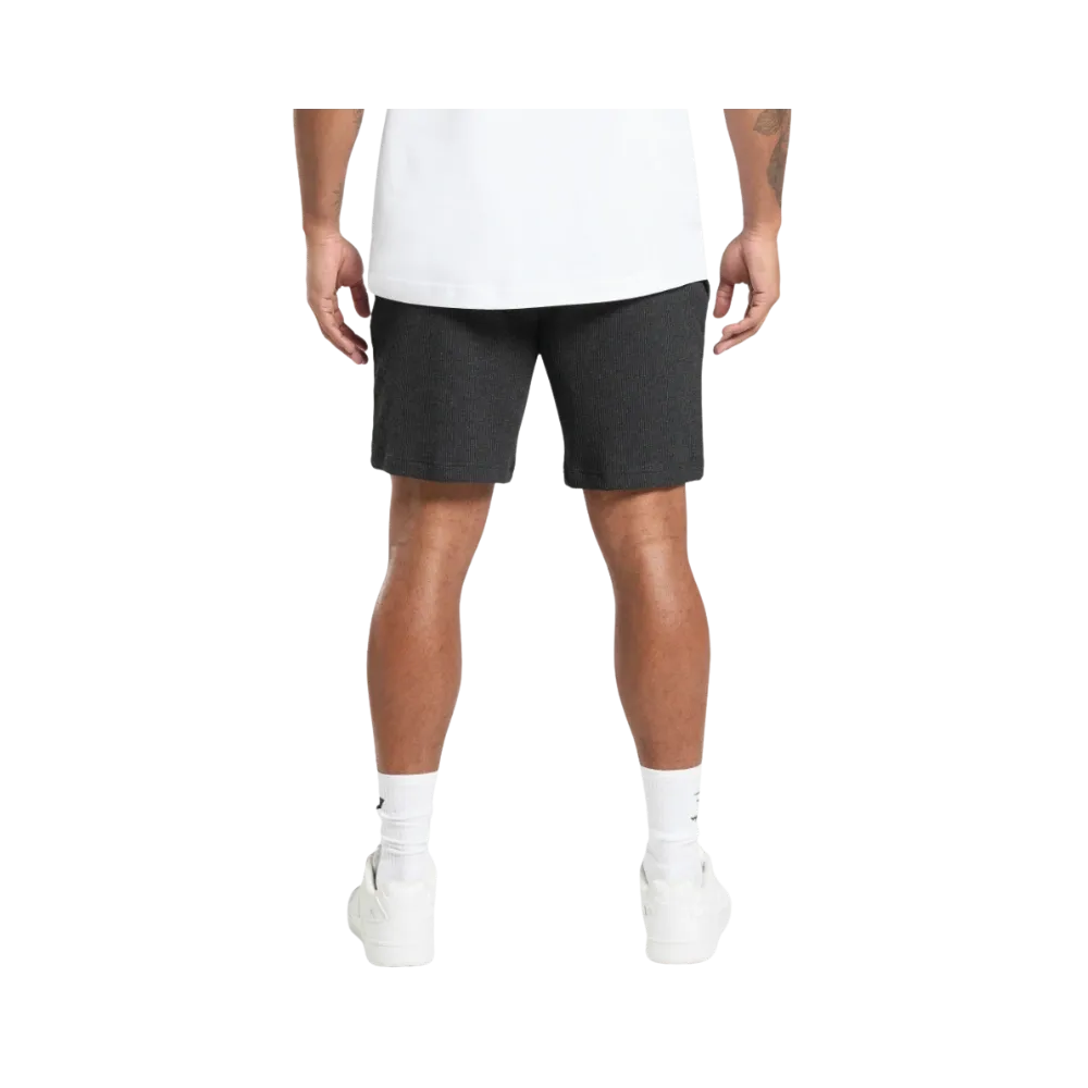 Gymshark Waffle Shorts Oversized Fit Black