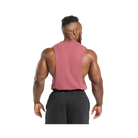 Gymshark Critical Drop Arm Tank Slim Fit Washed Berry Pink