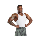 Gymshark Ribbed Tank 1PK Muscle Fit White