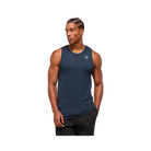 Gymshark Geo Seamless Tank Slim Fit Navy/Heavy Blue
