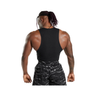 Gymshark Ribbed Tank 1PK Muscle Fit Black