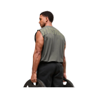 Gymshark Power Cut Off Tank Oversized Fit Strength Green