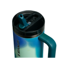 Stanley The New Frequency Quencher ProTour Flip Straw Tumbler Coastal Teal Motion