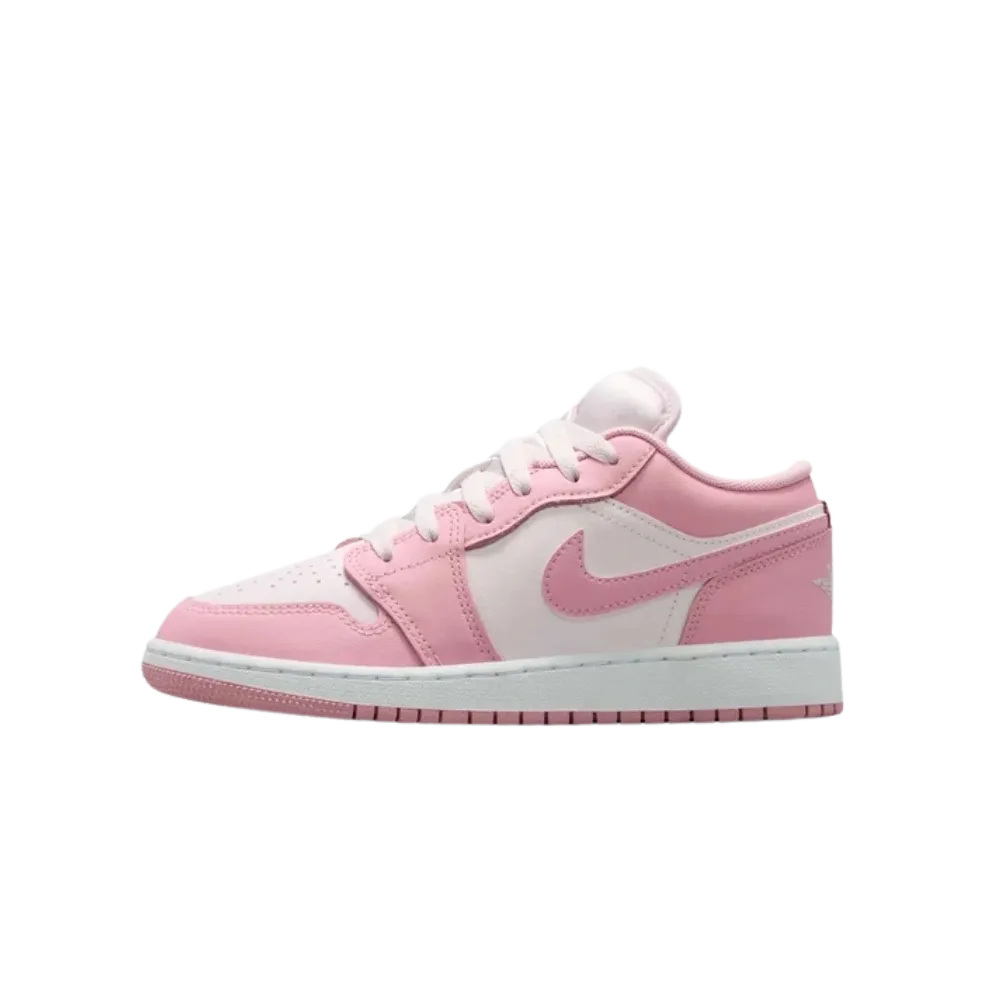 Nike Air Jordan 1 Low Medium Soft Pink White (GS)